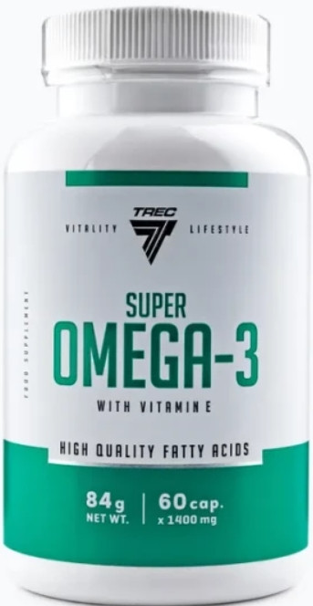 Омега-3 Trec Nutrition Super Omega-3 60 капс