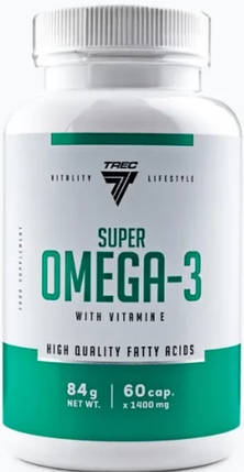 Омега-3 Trec Nutrition Super Omega-3 60 капс, фото 1