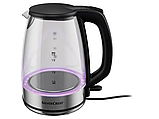 Скляний електрочайник з різнобарвною підсвіткою SilverCrest SWGF 3000 C1 (STRIX, 1.7 л, 3000 Вт, Німеччина), фото 6