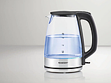 Скляний електрочайник з різнобарвною підсвіткою SilverCrest SWGF 3000 C1 (STRIX, 1.7 л, 3000 Вт, Німеччина), фото 7