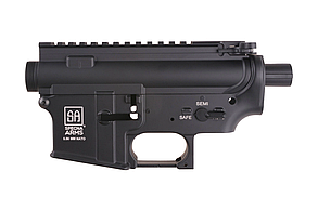 Металевий корпус для приводів типу M4/M16 LOGO [Specna Arms] (для страйкболу)