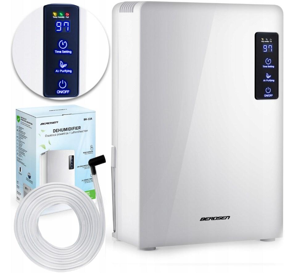 Осушувач повітря BERDSEN білий BR-22A / 3851 90 Вт, фото 1