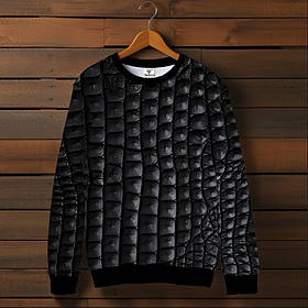 Світшот з принтом змія зміїна шкіра луска дракона 23 ВСІ Розміри