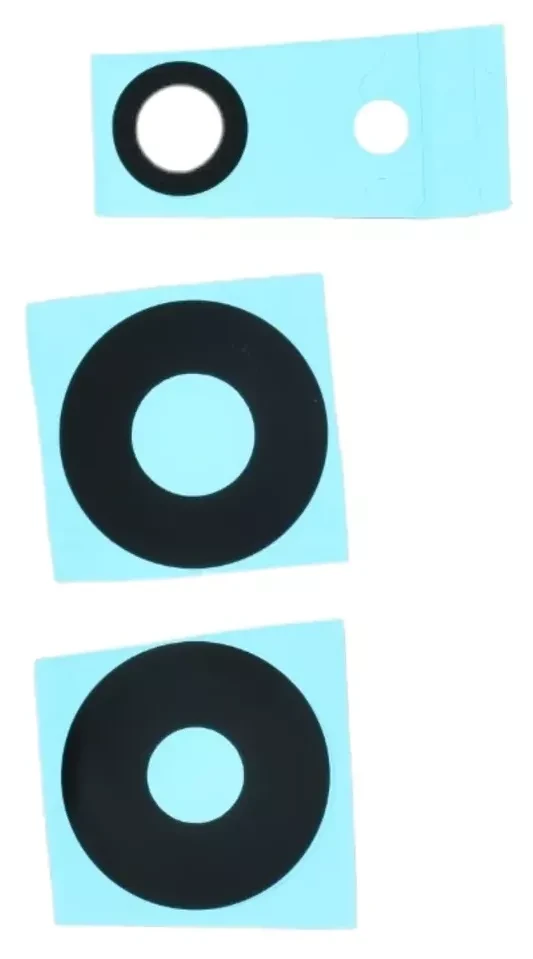 Скло камери для Xiaomi Redmi Note 13 чорне (комплект 3 шт.), фото 1