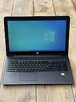Ноутбук HP ZBook 15.6| i7-7700HQ| DDR4-16GB| SSD-512| Nvidia M1200 4GB, фото 3