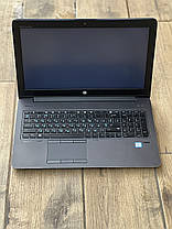 Ноутбук HP ZBook 15.6| i7-7700HQ| DDR4-16GB| SSD-512| Nvidia M1200 4GB, фото 6
