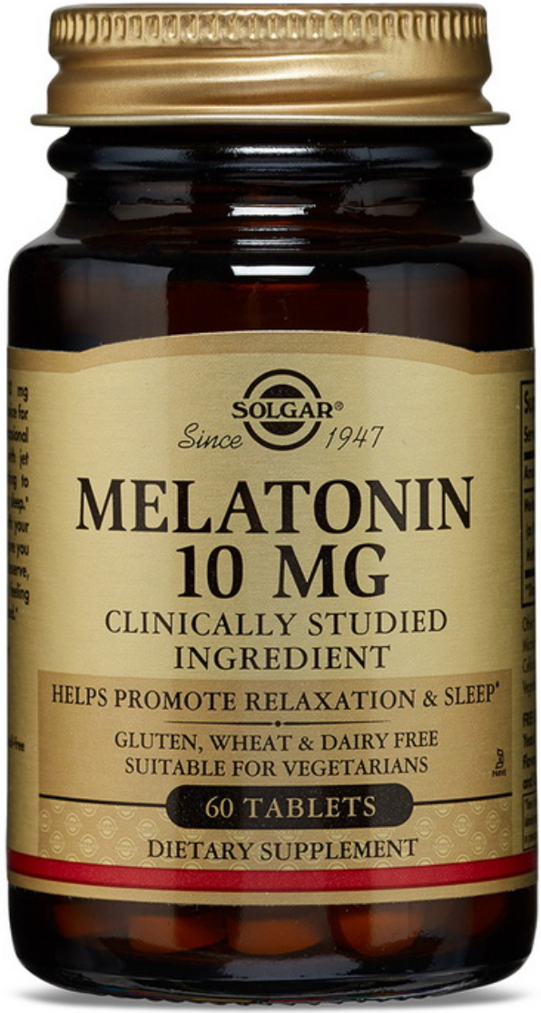 Мелатонін Solgar Melatonin 10 mg 60 таб