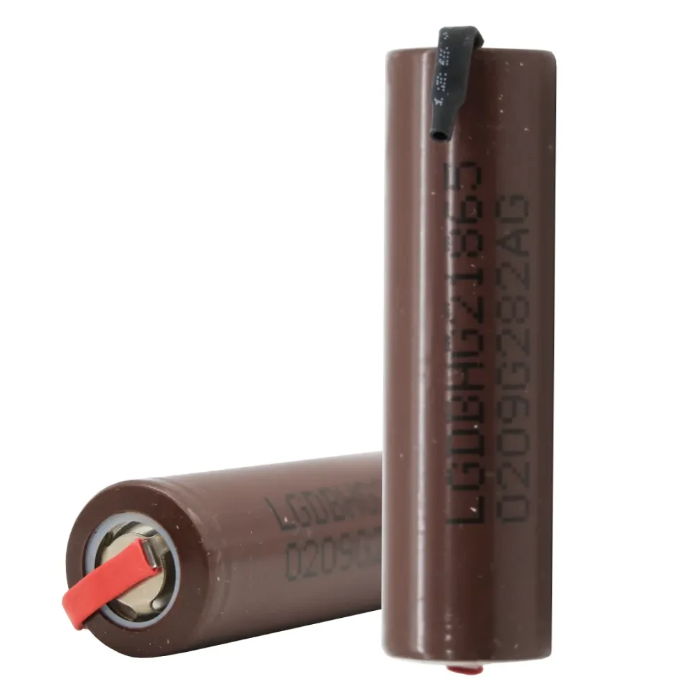 Акумулятор 18650 Li-Ion 2200 Mah 3.7V, 20 А, з нікельованими контактами, високотоковий