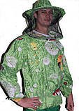 Куртка бджоляра ситцева з маскою, фото 2