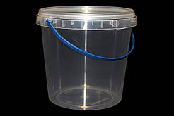 Відро пластикове для меду 1 л (сертифікат)