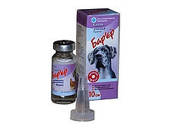 Бар'єр краплі вушні для тварин при отитах 10 г