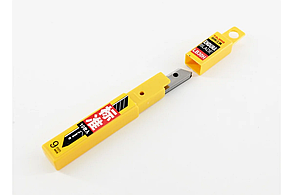 Леза сегментні TAJIMA LB30H ультра міцні 9 мм сірі 10 шт, фото 2