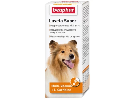 Beaphar Lavata Super - рідкі вітаміни для вовни для собак 50 мл, фото 1