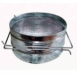 Фільтр для меду D-300 мм нержавіючий двосекційний опуклий, фото 3