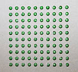 Мітки Номерні (1-99) опалитовые, зелений колір 2019, 2024. Лысонь Польща, фото 3