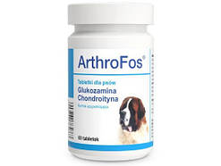 Dolfos ArthroFos — вітамінно-мінеральний комплекс АртроФос із хондроїтином і глюкозаміном Собаки, 60табл.