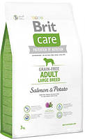 Brit Care GF Adult Large Breed Salmon & Potato 12kg (д/собак вагою від 25 кг)