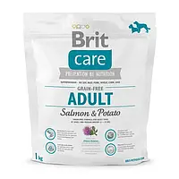 Сухий корм для собак вагою до 25 кг Brit Care GF Adult Salmon&Potato