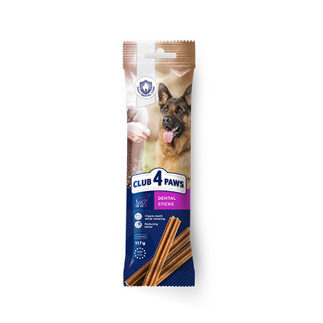 CLUB 4 PAWS PREMIUM Для дорослих собак великих порід DENTAL STICK, фото 1