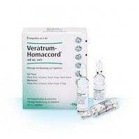 Вератрум Гомакорд 5 мл амп Хель, Германия(веракол,отруення,ентерит,розлад шкт)