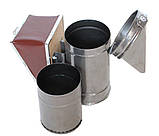 Димар пасічний зі знімним хутром пофарбований порошковою фарбою, фото 2