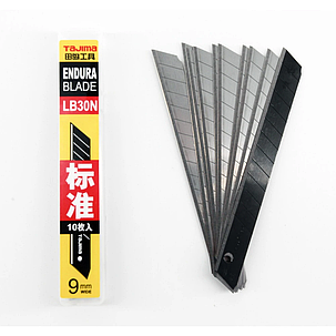 Леза сегментні TAJIMA LB30N ультра міцне 9 мм сірі 10 шт, фото 1