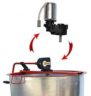 Мотор-редуктор 24В, потужність 300 Вт. Для медогонок.