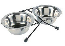 Підставка з 2-ма мисками TRIXIE. Стояк