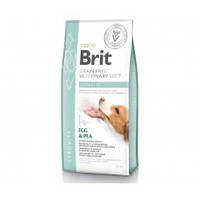 Brit GF VetDiets Dog Struvite 12 kg при мочокаманій хворобі з яйцем, індичкою, горохом і гречкою