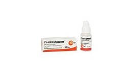 Гентаміцинові краплі вушні