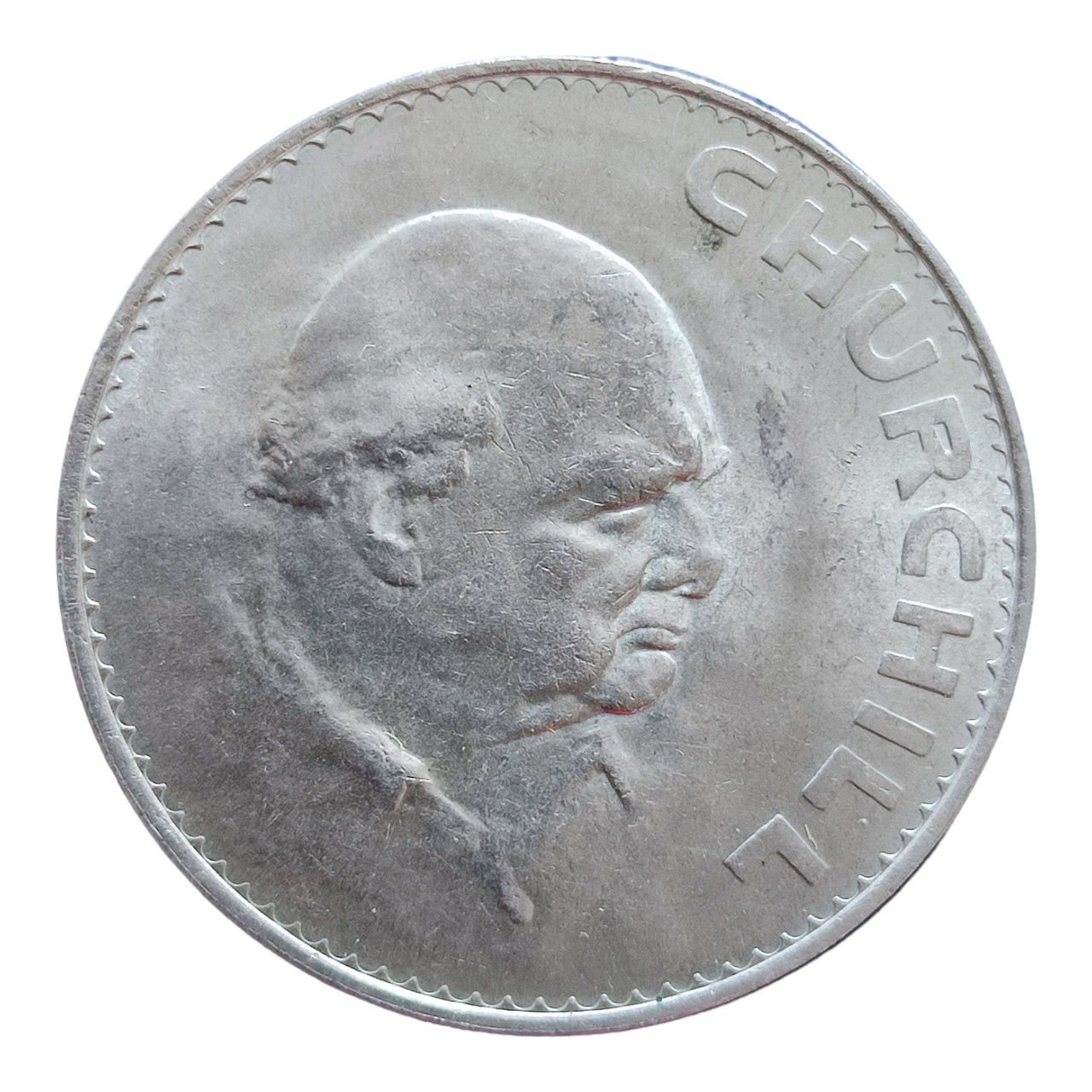 Велика Британія 5 шилінгiв, 1965 Cер Вінстон Черчилль