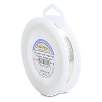 Дріт Artistic Wire, калібр 24/0,51 мм, посрібнений, 60.4 м