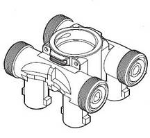 4063900.010 Корпус для 4х форсунок