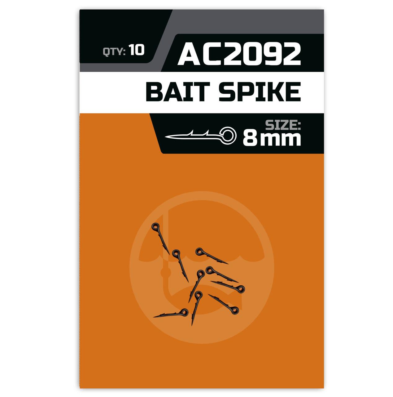 Голка фіксатор для насадок 8 мм ORANGE Bait spike (10 шт/уп.) (AC2092)