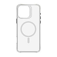 Чохол для Apple iPhone 16 Pro Max, Clear MagCase, Прозорий, протиударний, магнітний MagSafe, TPU+PC