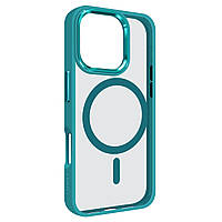Чохол для Apple iPhone 16 Pro, Unit MagSafe, Зелений, прозорий, магсейф, протиударний, магнітний, панель