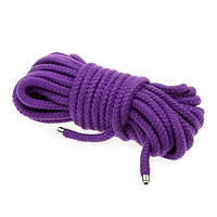 Мотузка для бондажу Bondage Rope 10 м Purple