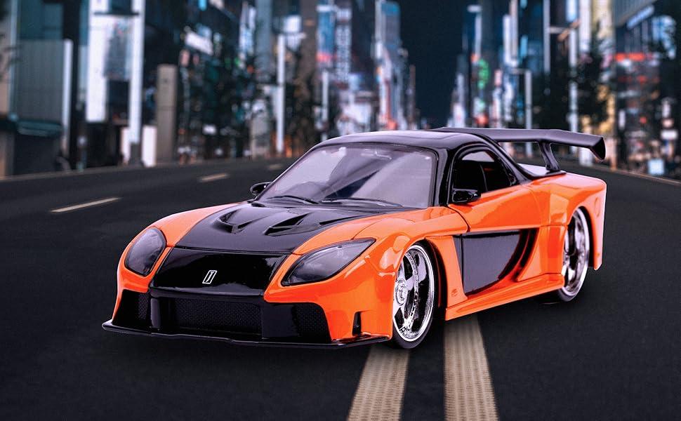 ミニカー JADATOYS FAST&FURIOUS HAN'S MAZDA RX-7 楽天市場】ワイルドスピード FAST & FURIOUS [ HAN'S MAZDA RX-7