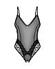 Еротичне боді Obsessive Blomentis crotchless teddy M/L, фото 4
