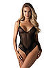 Еротичне боді Obsessive Blomentis crotchless teddy M/L, фото 5
