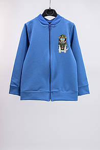 Кофта на блискавці для хлопчика з принтом Пес Патрон двунитка