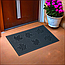 Килим придверний гумовий Листок 38х58 см, фото 2