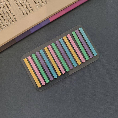 Стикеры-закладки, наклейки, 5 цветов, 300 штук, пластиковые стикеры ...