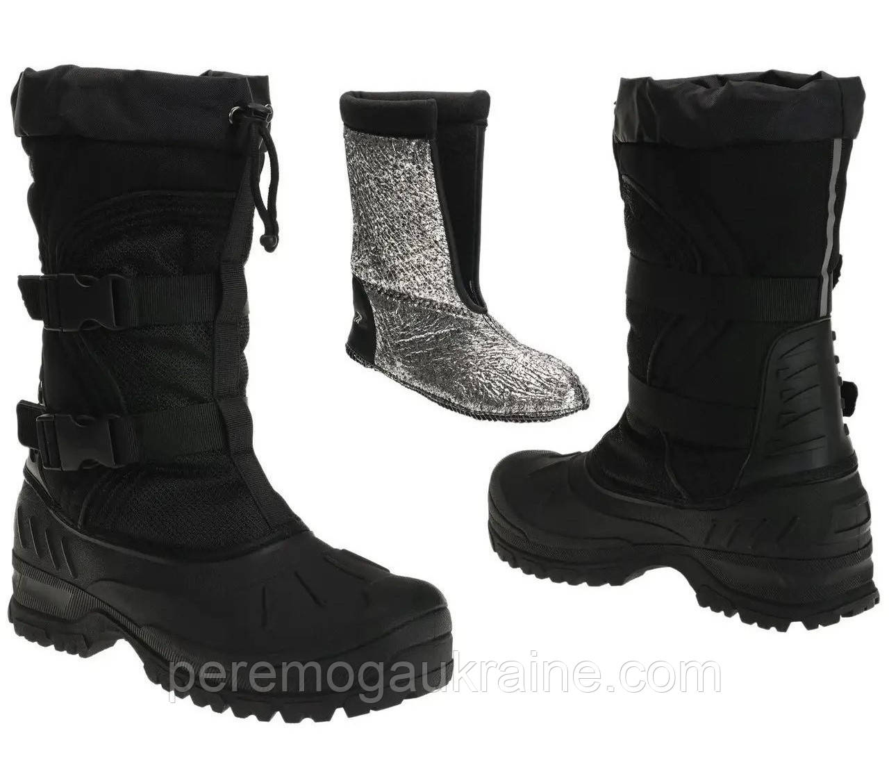 Зимові черевики тактичні Mil-Tec Thinsulate Black 12876000 розмір 43