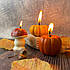 Набір з трьох осінніх свічок, фото 2