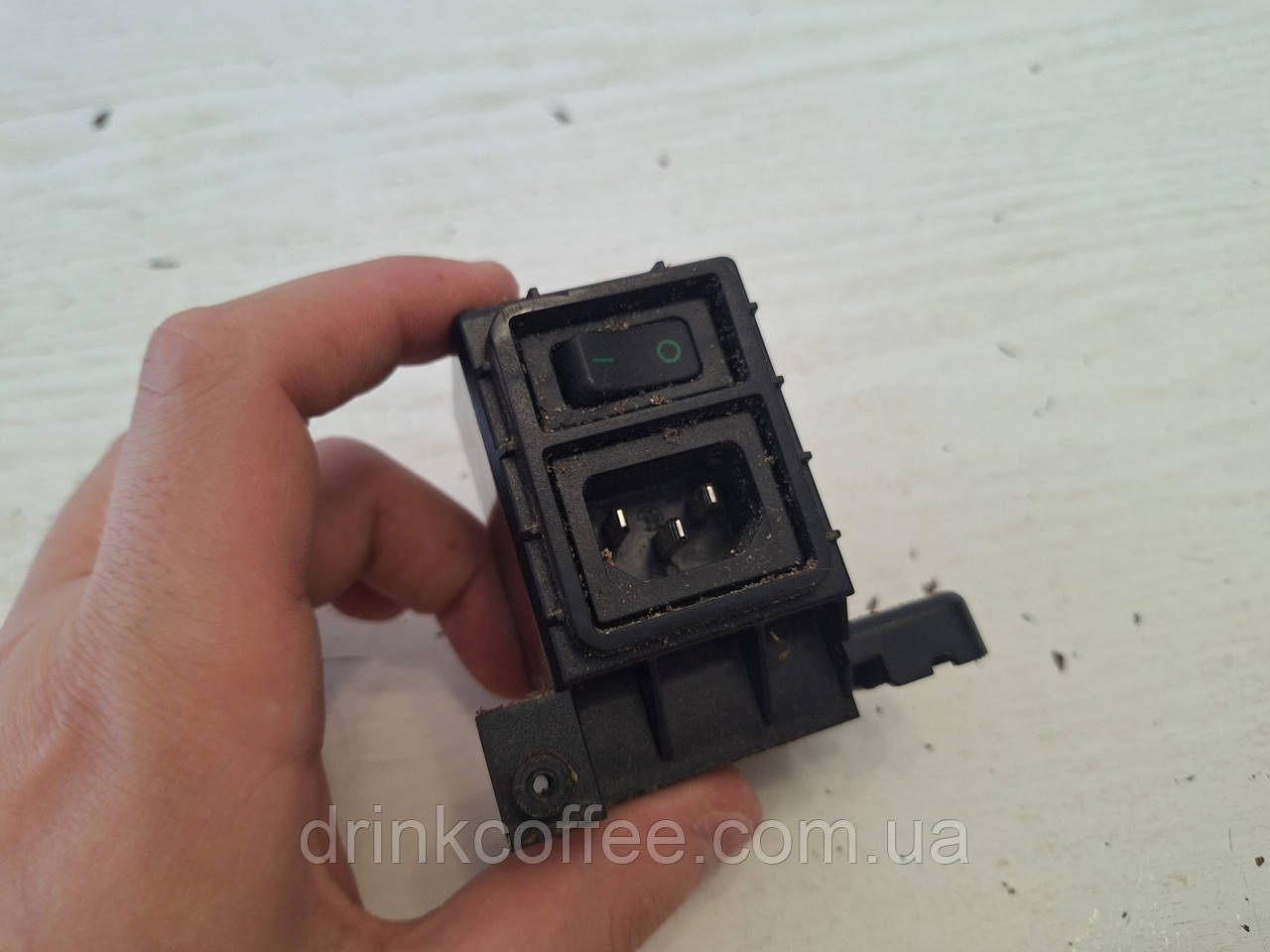 Кнопка вкл/викл і Розетка для кавоварки Saeco Royal One Touch Cappuccino SUP040 HD8930 б/у, фото 1