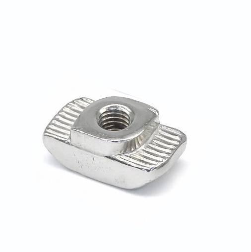 Гайка 20-тип M4 закладна Т-подібна (пазовий сухар), для алюмінієвого профілю 3Д-принтера/ верстата з ЧПК/ ... (B0553), фото 1