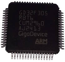Порожній Мікроконтроллер GD32F305RBT6 (GD32F305), LQFP64