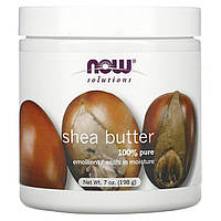 Олія Ши, Shea Butter, Now Foods, 198 мл