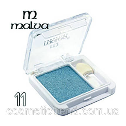 Тіні для повік одинарні Malva cosmetics M374-11 (бірюзовий перламутр) розпродажу, фото 4